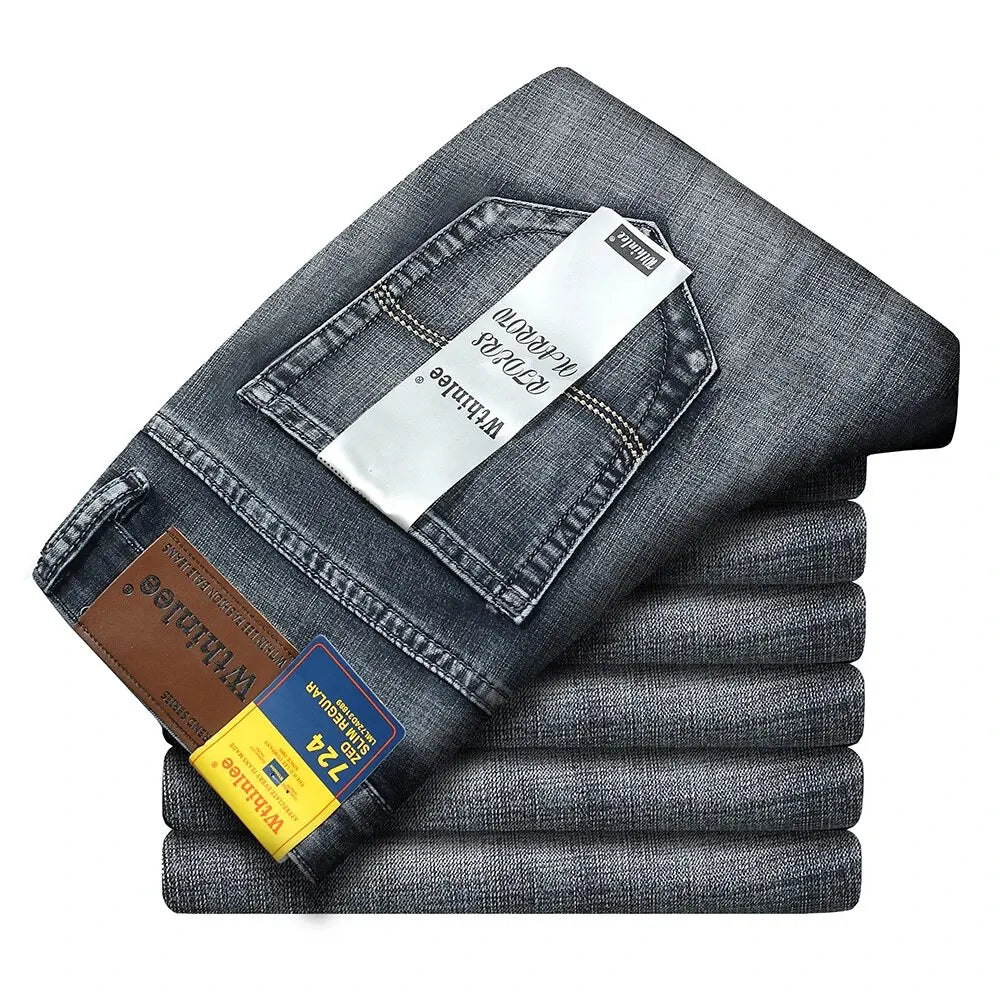 David – Stilvolle Business Jeans aus Denim