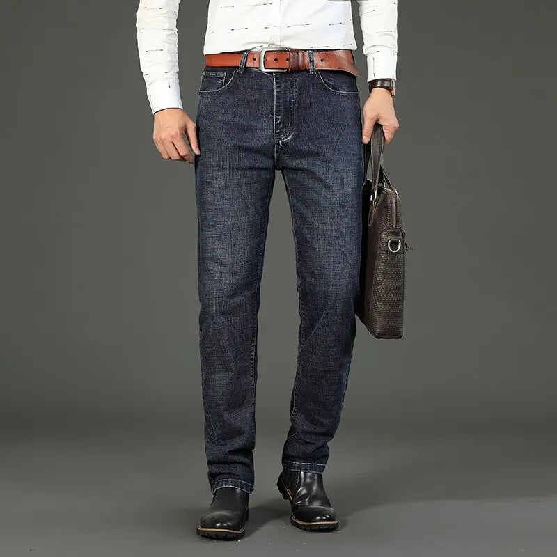 David – Stilvolle Business Jeans aus Denim