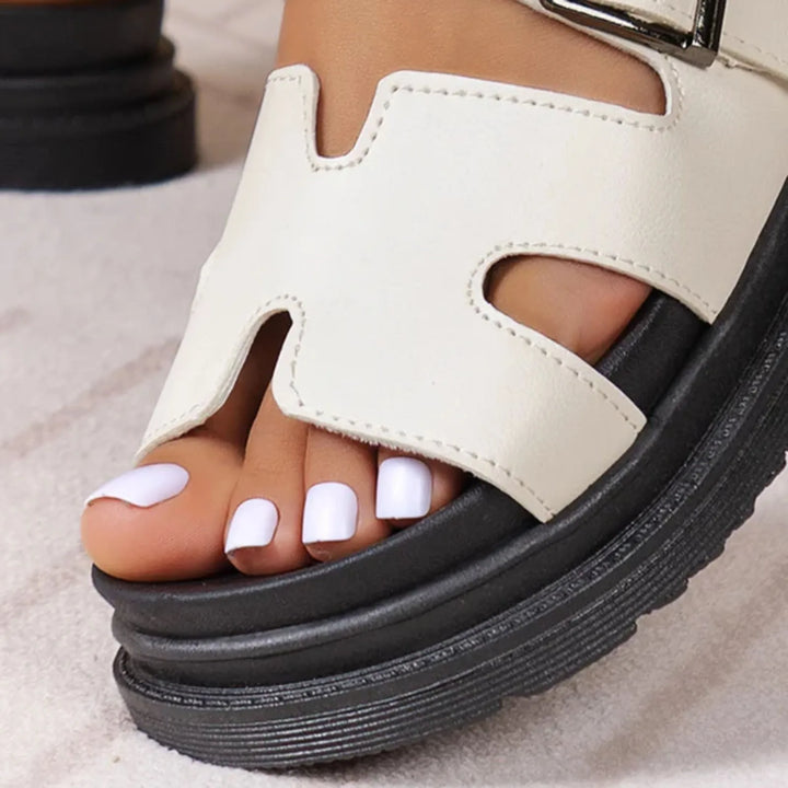 Sabina Ledersandalen