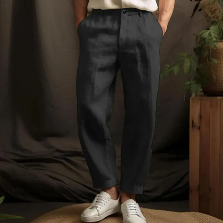 Benedikt – Elegante Leinenhose Cagliari
