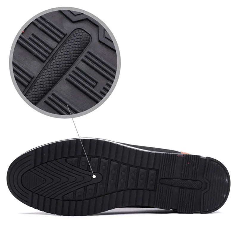 Leather Slip-On Business Shoes
