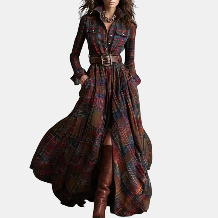 Bryanna | Anspruchsvolles Maxikleid