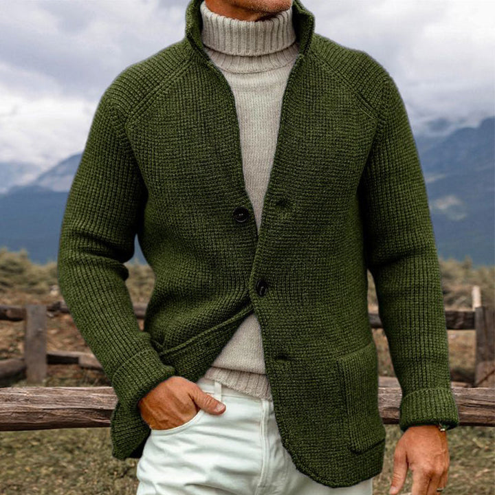 Erwin - Strickjacke Aus Grober Strickoptik