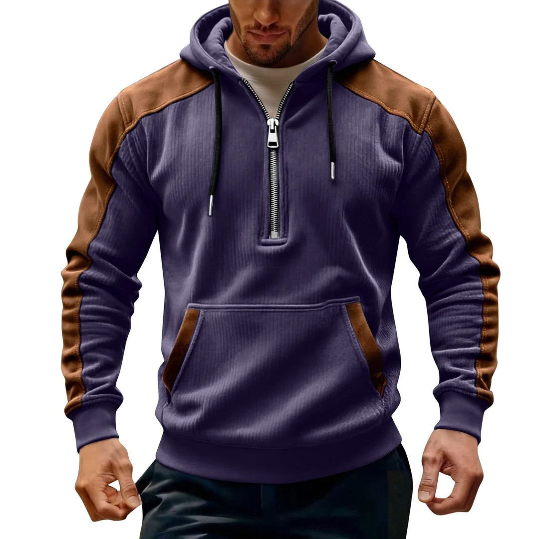 Aksel – Langarm-Pullover mit Reissverschluss