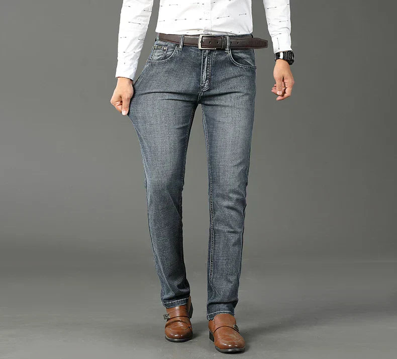 David – Stilvolle Business Jeans aus Denim
