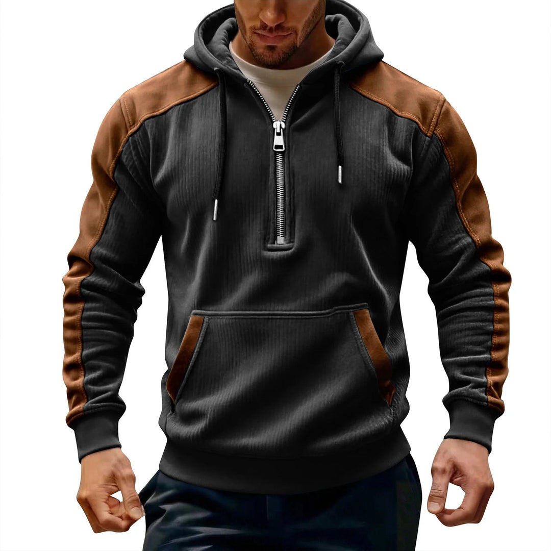 Aksel – Langarm-Pullover mit Reissverschluss