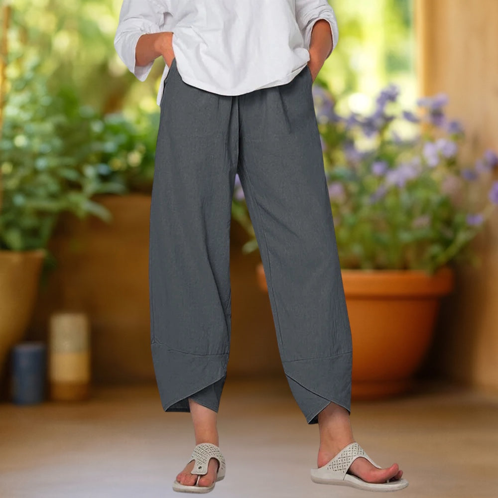 Yna | Bequeme Hose mit weitem Bein