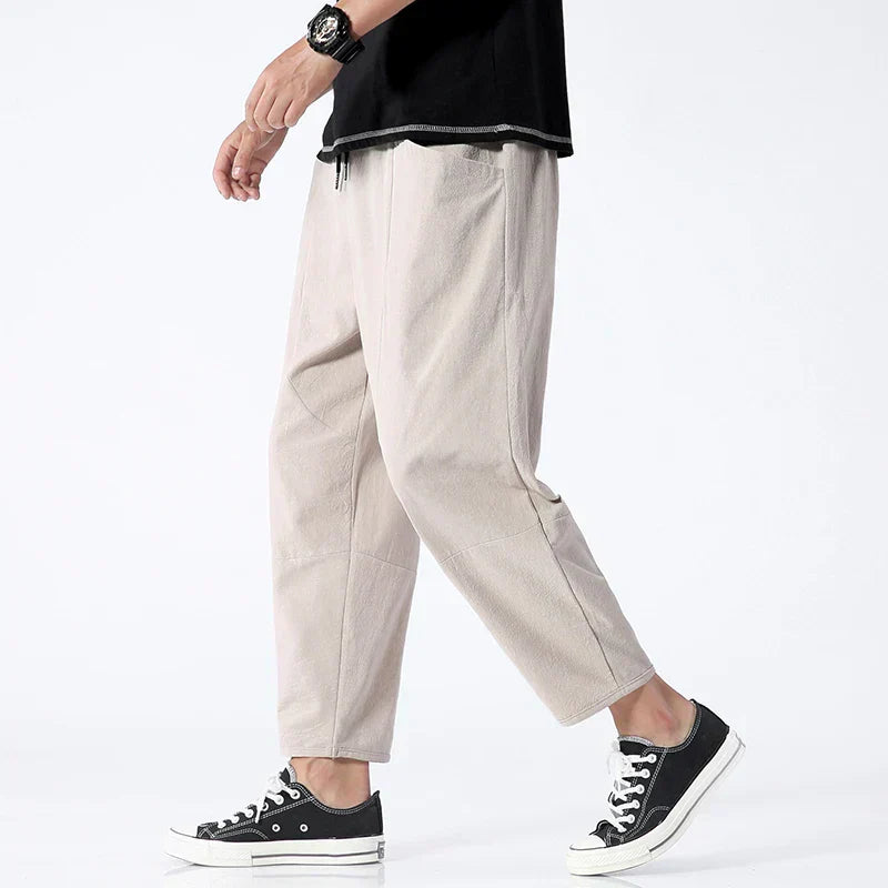 Benedikt – Elegante Cropped Pants aus Tokyo