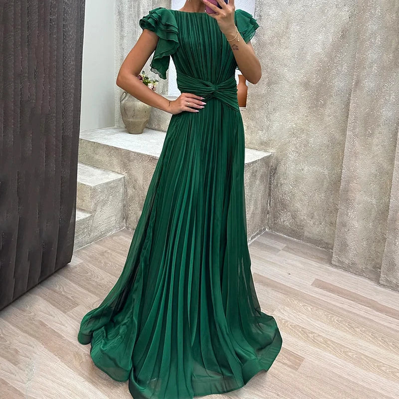 Abigail™ | Plissiertes Abendkleid