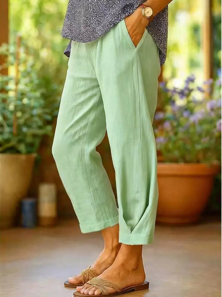 Frances | Bequeme alltägliche Cropped Pants