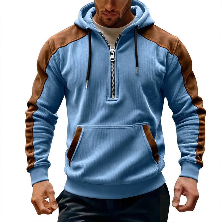 Aksel – Langarm-Pullover mit Reissverschluss