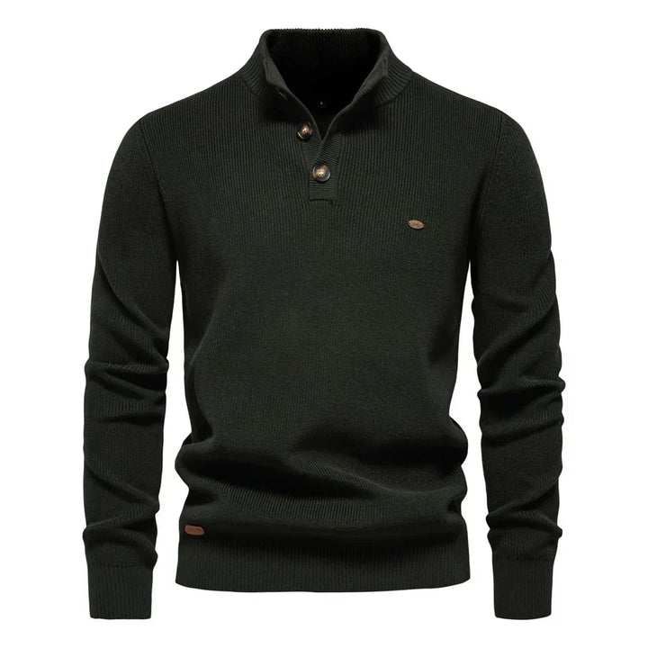 Kramer | Pullover für Männer mit Knopfleiste