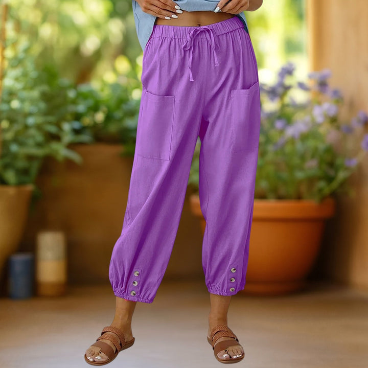 Aura | Zeitlos Weit geschnittene Hose mit weitem Bein