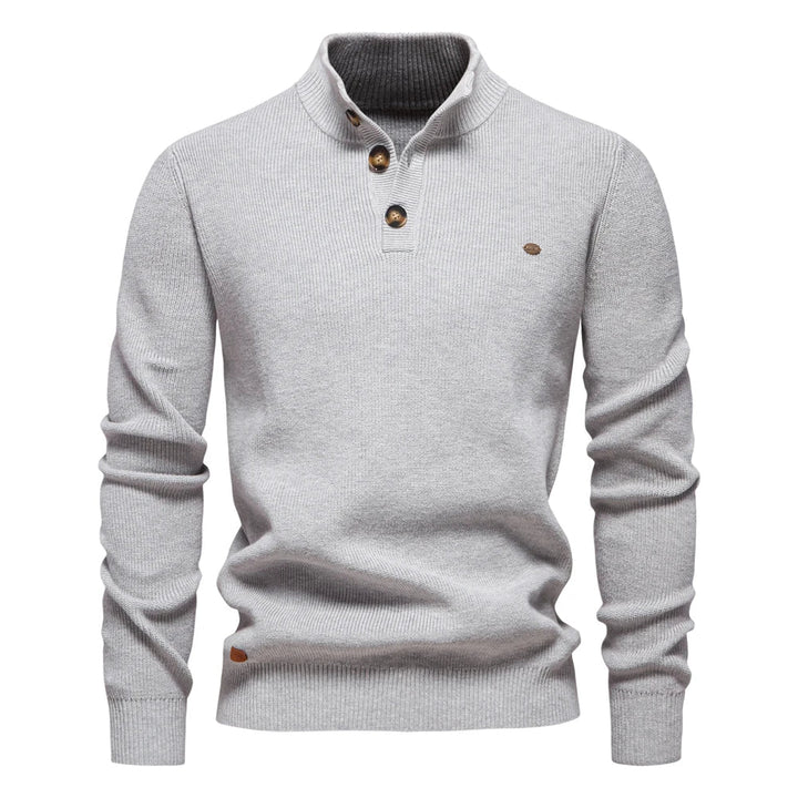 Kramer | Pullover für Männer mit Knopfleiste