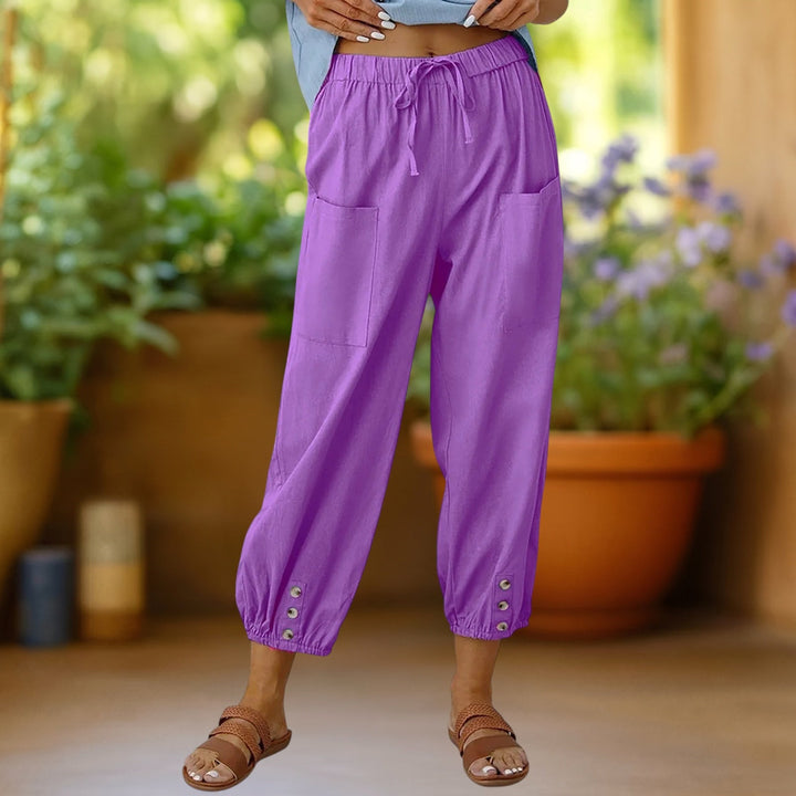 Kyla | Bequeme Hose mit Kordelzug