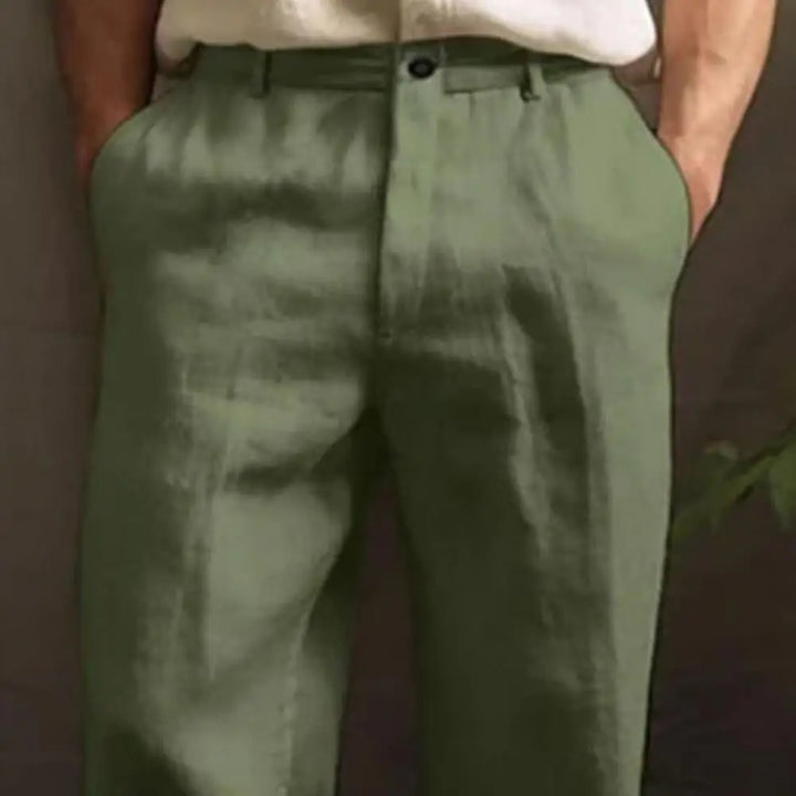 Benedikt – Elegante Leinenhose Cagliari