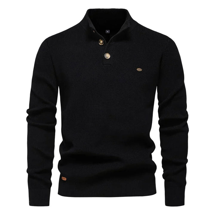 Kramer | Pullover für Männer mit Knopfleiste
