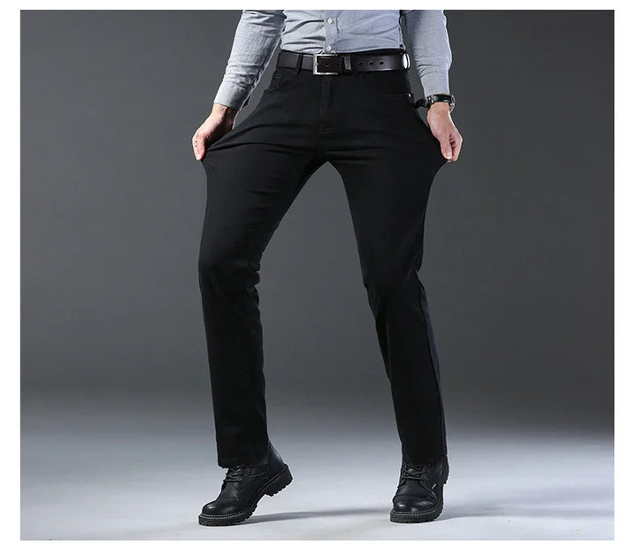 David – Stilvolle Business Jeans aus Denim