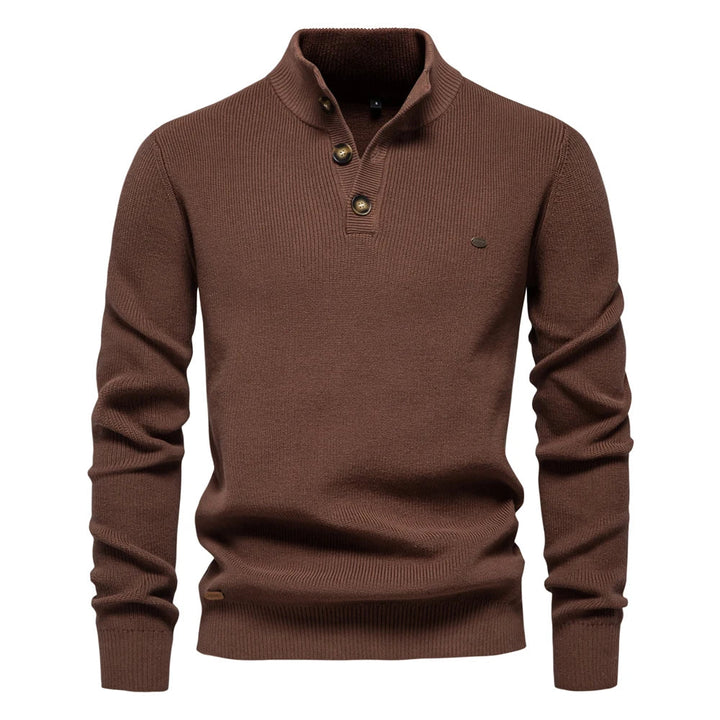 Kramer | Pullover für Männer mit Knopfleiste