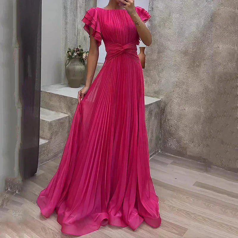 Abigail™ | Plissiertes Abendkleid