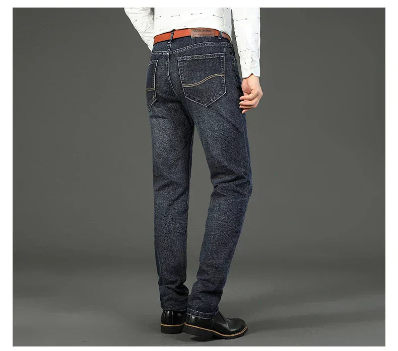 David – Stilvolle Business Jeans aus Denim