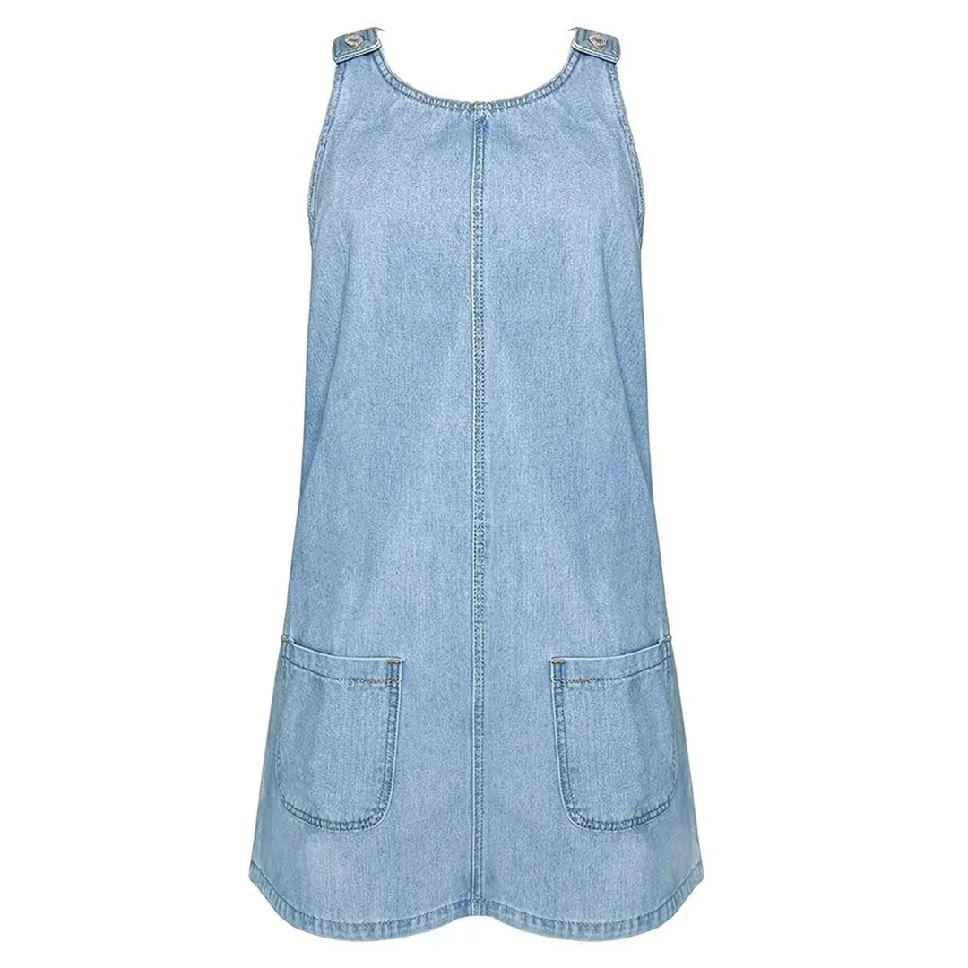 Saylor | Entspanntes Kleid im Denim-Look