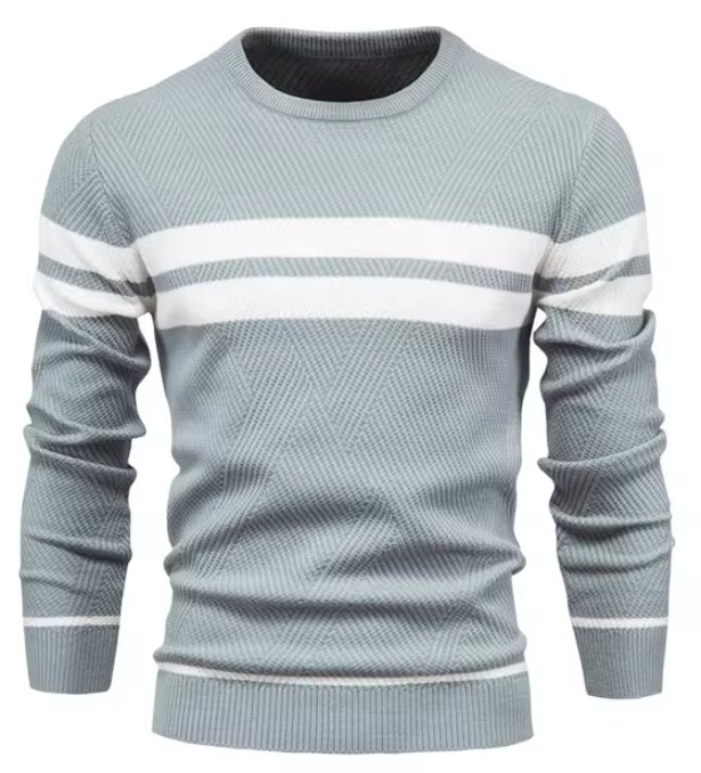 Kramer | Stilvoller Herrenpullover mit Fischgrätmuster