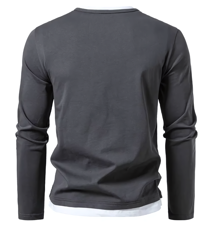Kramer | Premium Longsleeve aus gekämmter Baumwolle