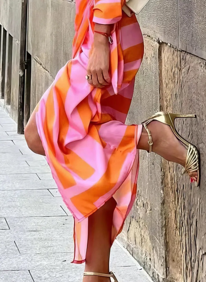 Amelia™ | Bedrucktes Wickelkleid