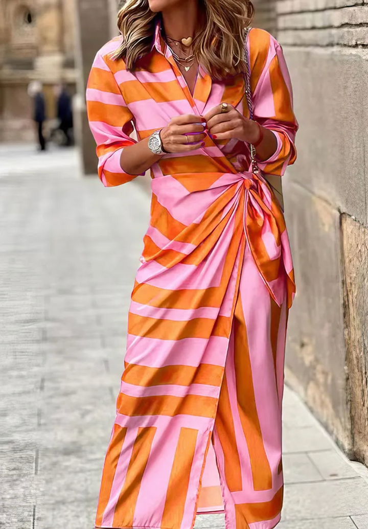 Amelia™ | Bedrucktes Wickelkleid
