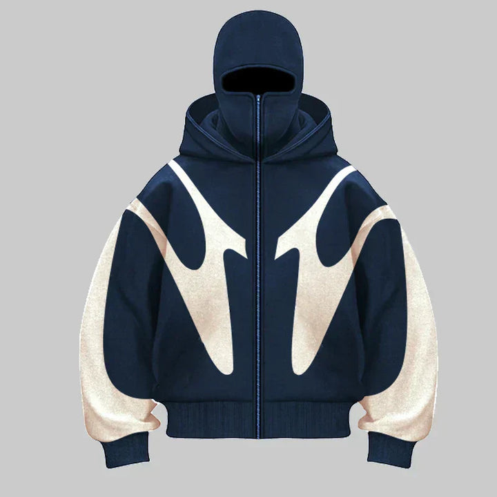Ellery™ – Streetwear Balaclava Hoodie für Herren