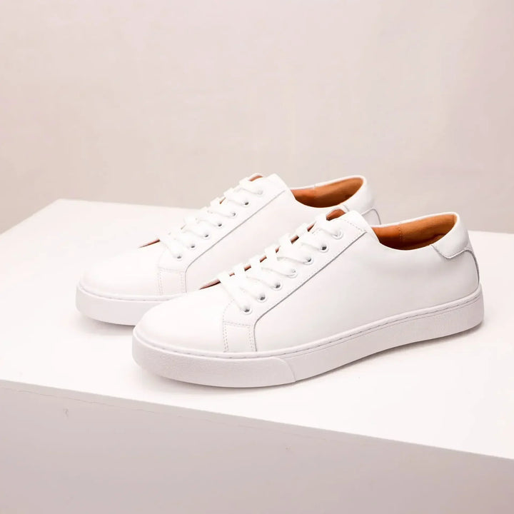 Genuine Leather Sneakers