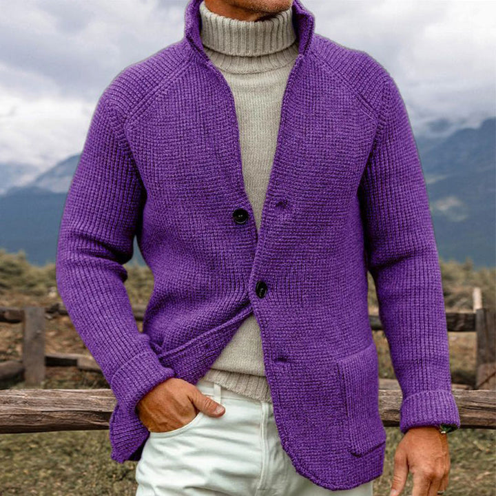 Erwin - Strickjacke Aus Grober Strickoptik