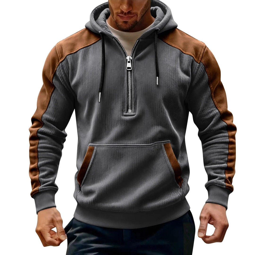 Aksel – Langarm-Pullover mit Reissverschluss
