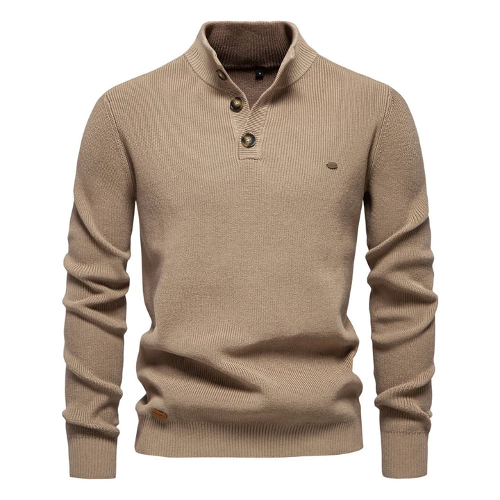 Kramer | Pullover für Männer mit Knopfleiste