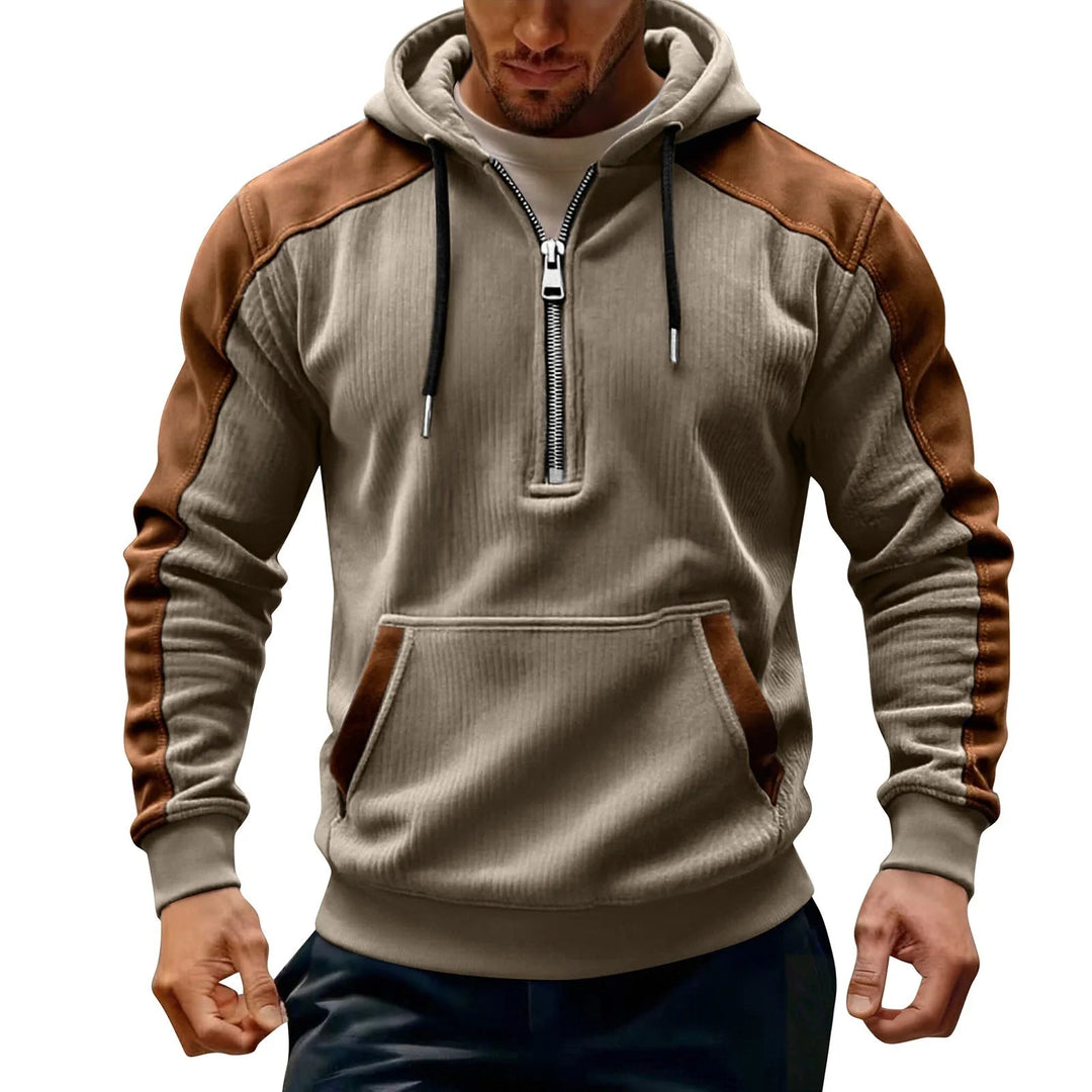 Aksel – Langarm-Pullover mit Reissverschluss