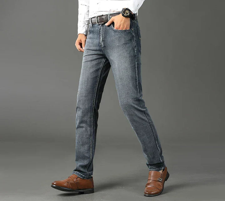 David – Stilvolle Business Jeans aus Denim