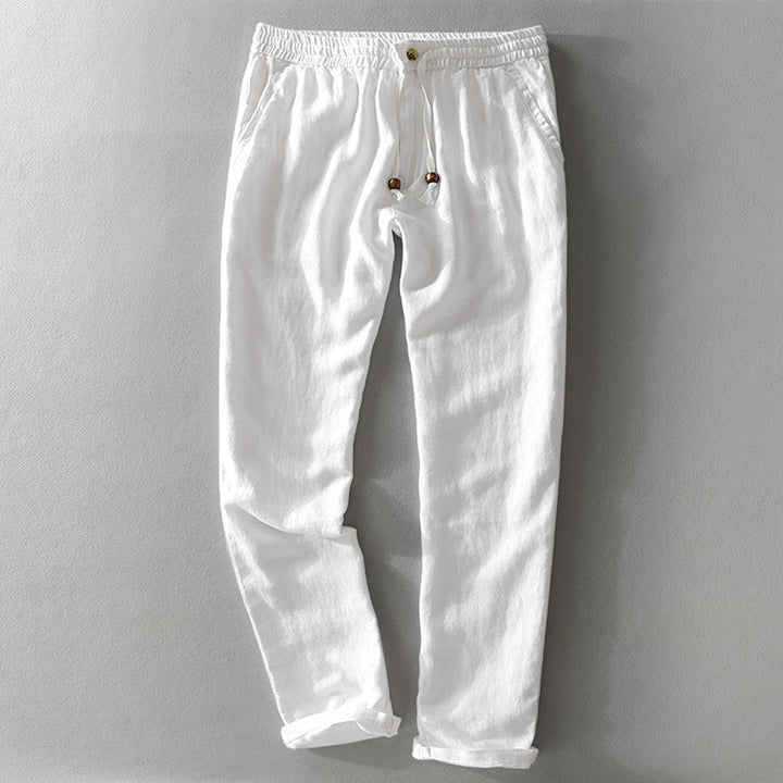 Benedikt – Elegante Leinenhose für Ibiza