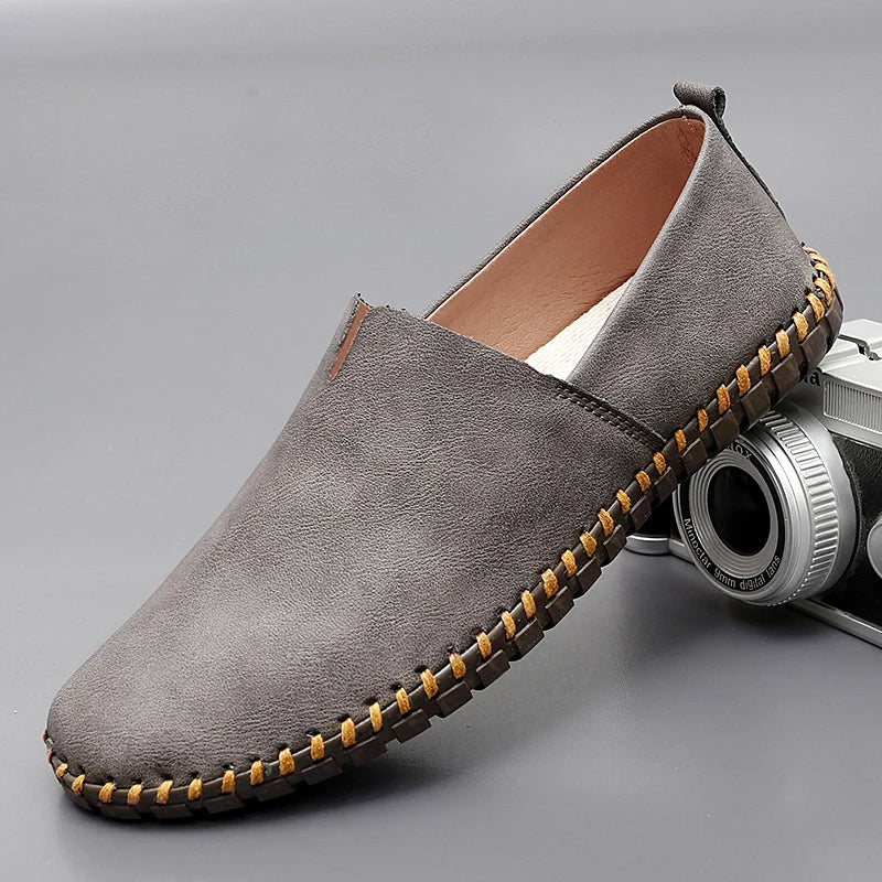 Santorini Leather Loafers