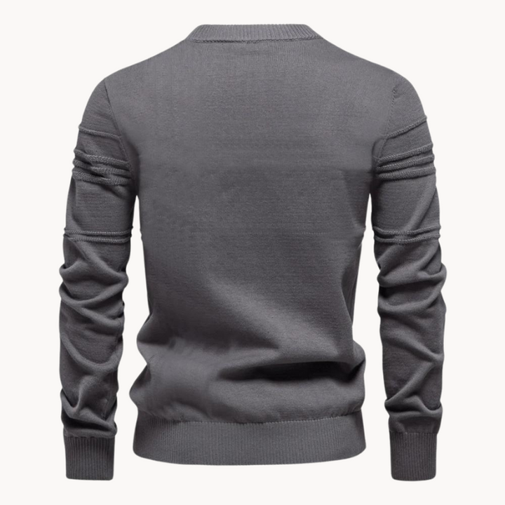 Kramer | Stilvoller Herrenpullover mit Karomuster