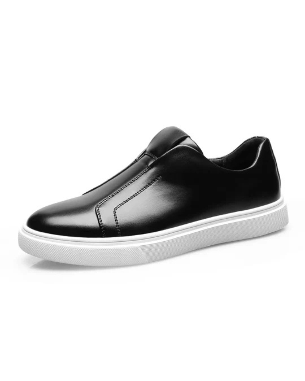Casual Leather Slip-On Shoes