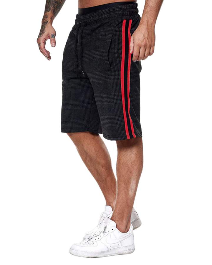 David – Stilvolle Karotten-Shorts in Plaid