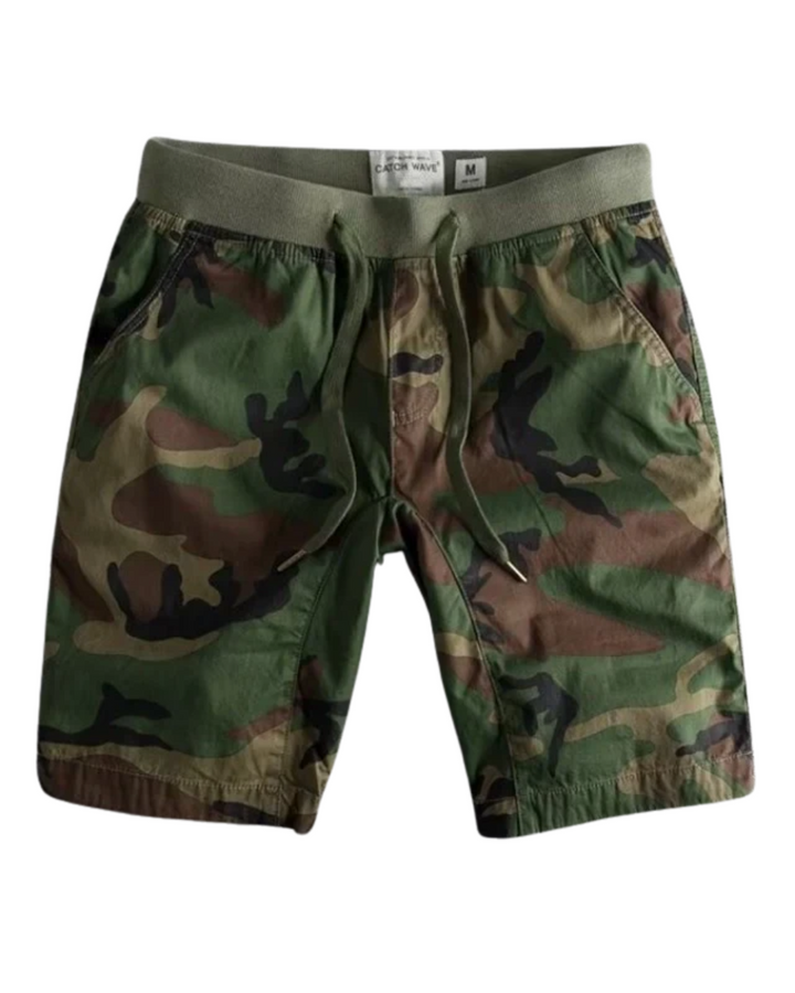 Maximilian – Legere Armee-Shorts für Herren