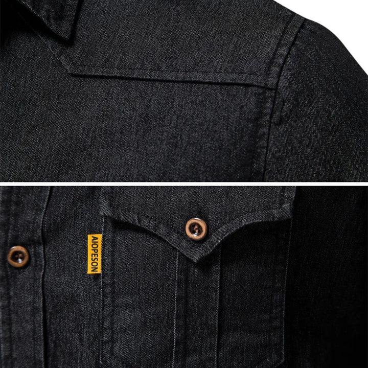 Silas | Jeanshemd aus Baumwolle
