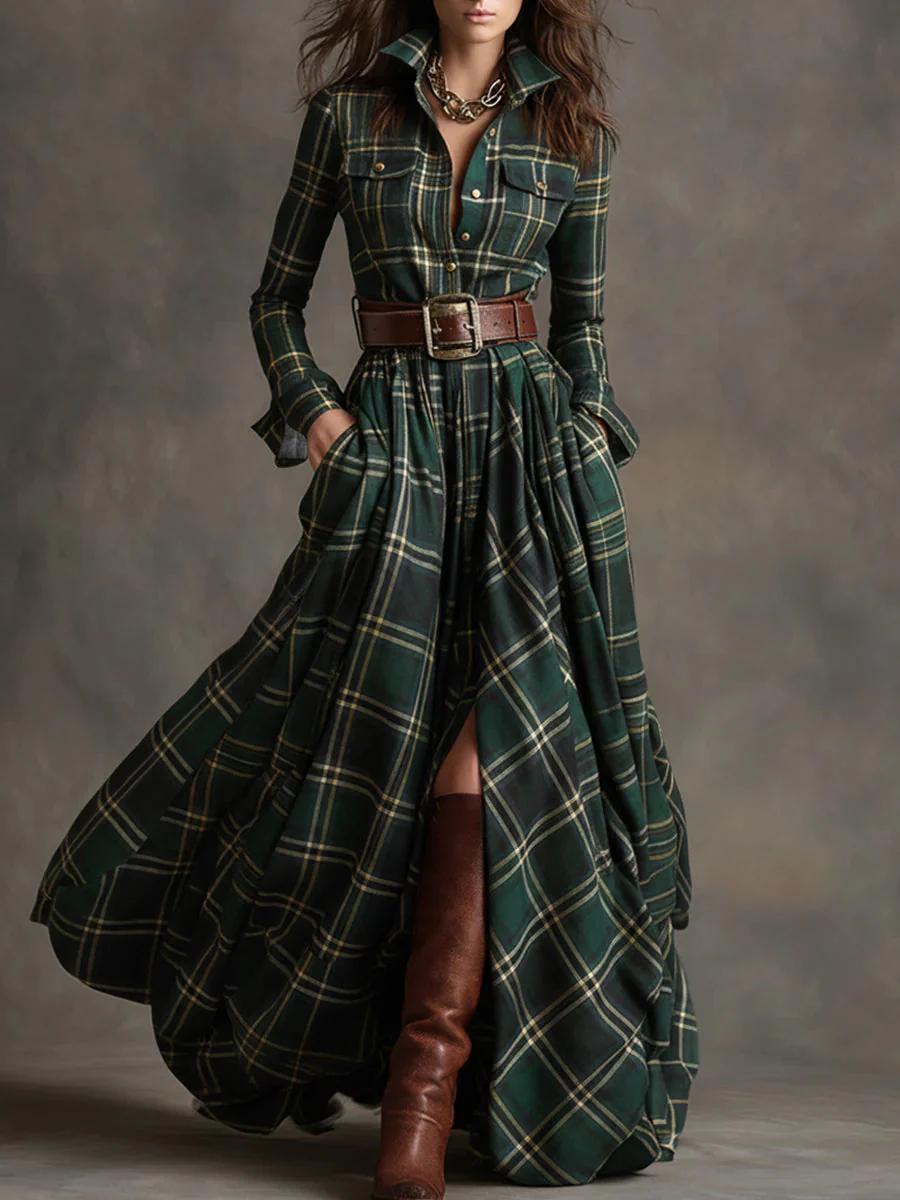 Scarlett™ | Hemdkleid mit Gürtel