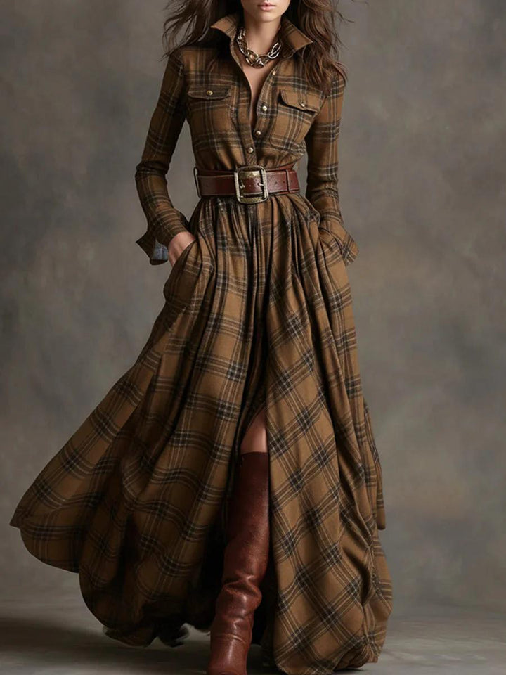 Scarlett™ | Hemdkleid mit Gürtel