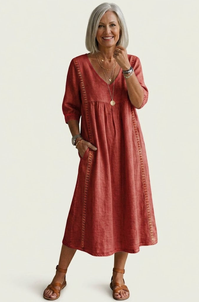 Juliette I – Elegantes Maxikleid in A-Linie