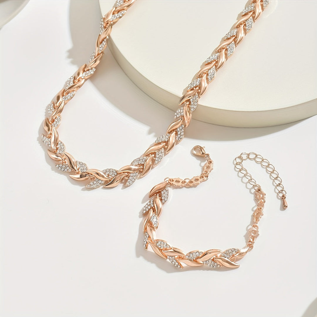 Eliane® | Handgmachts Fischschwanz Halskettli &amp; Armband-Set