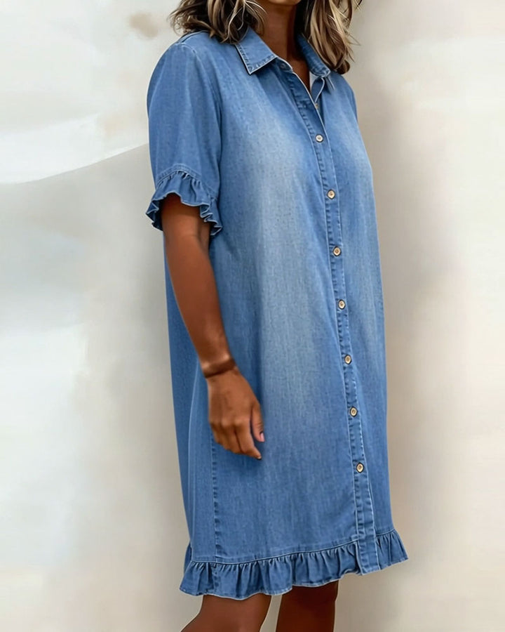 Sophie | Elegantes Denim-Kleid für Frauen