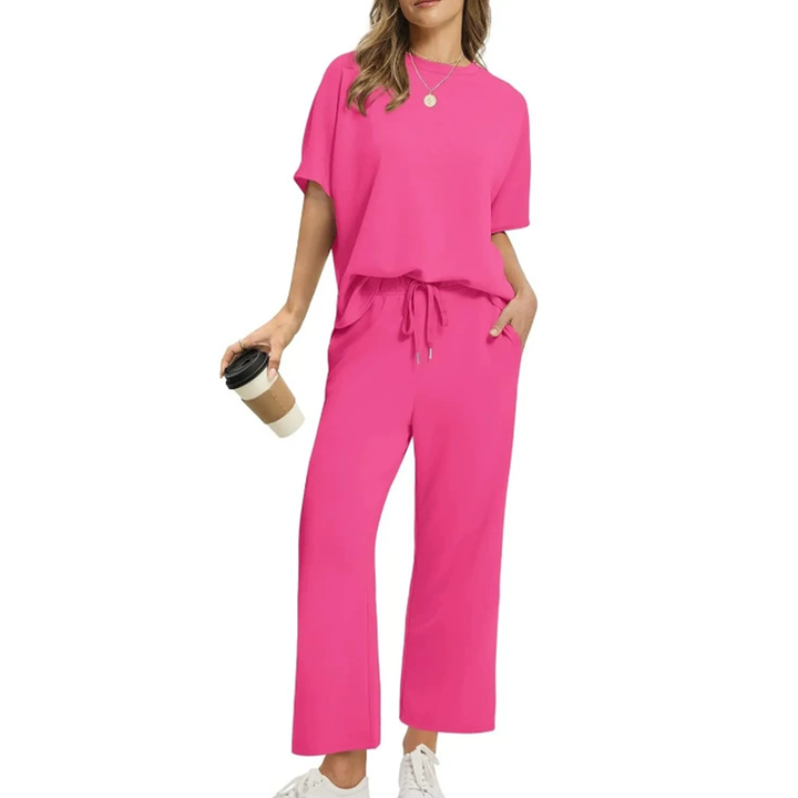 Elvina™ | Lockeres Zweiteiliges Set aus Top &amp; Hose